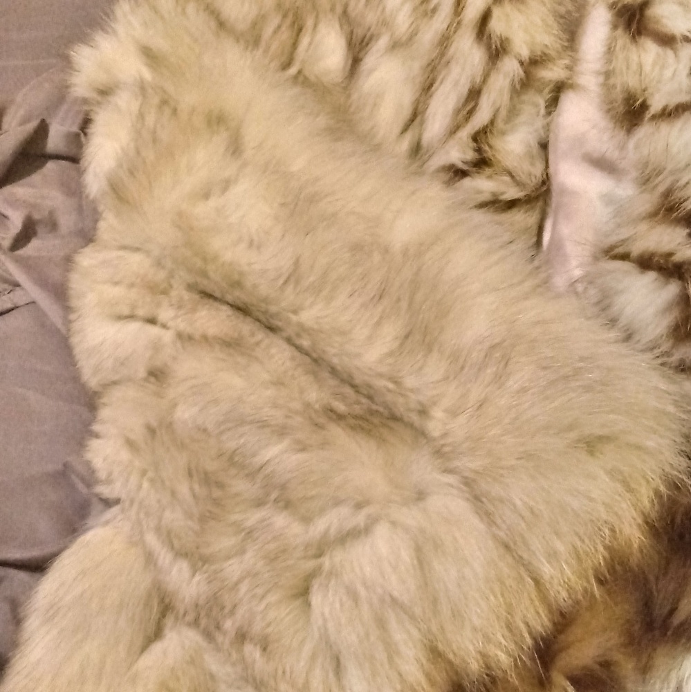 Custom made fur coat